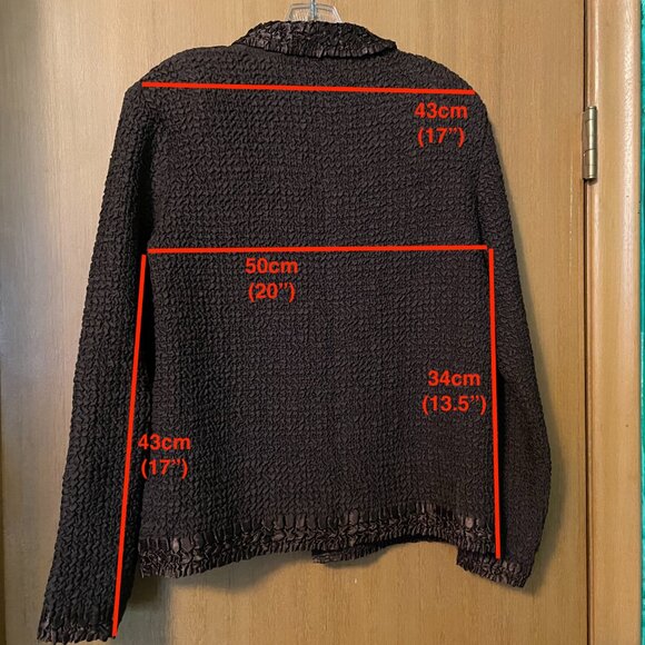 Rafael Brown 2 piece tank and cardigan (popcorn style top) - Picture 8 of 9